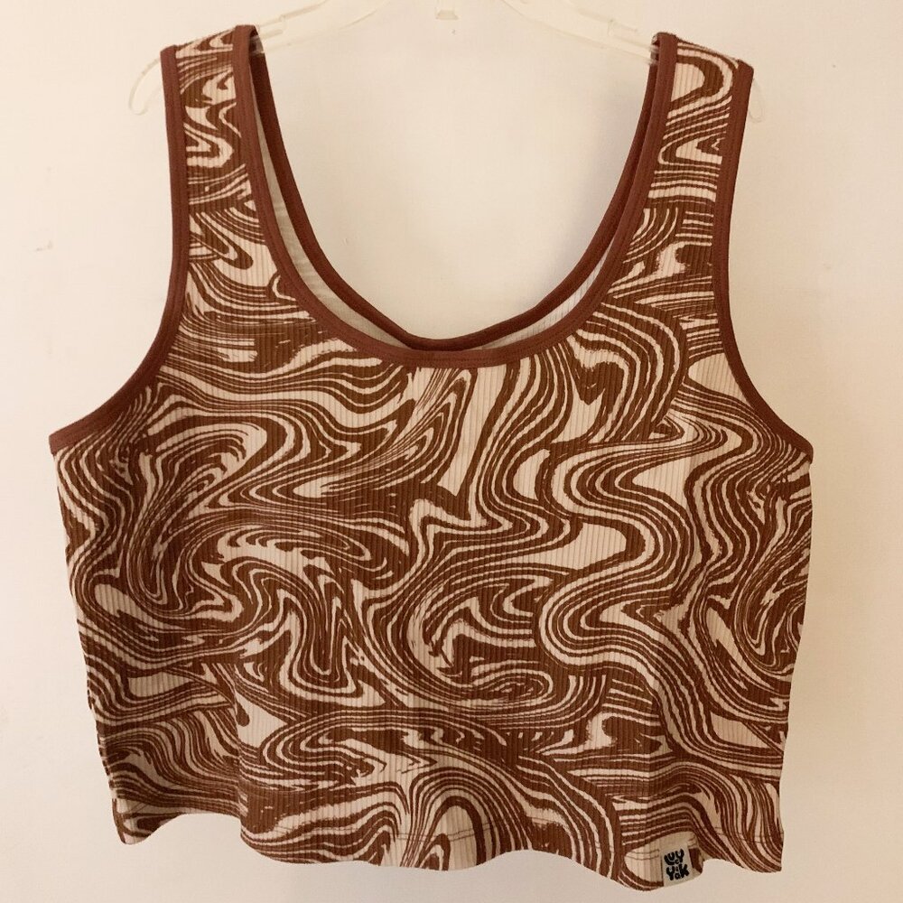 Lucy & Yak Josy Vest Top: Rene Pattern, XL (UK 20-22)